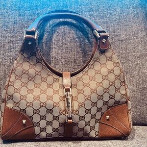 Gucci Brown & Beige Bag